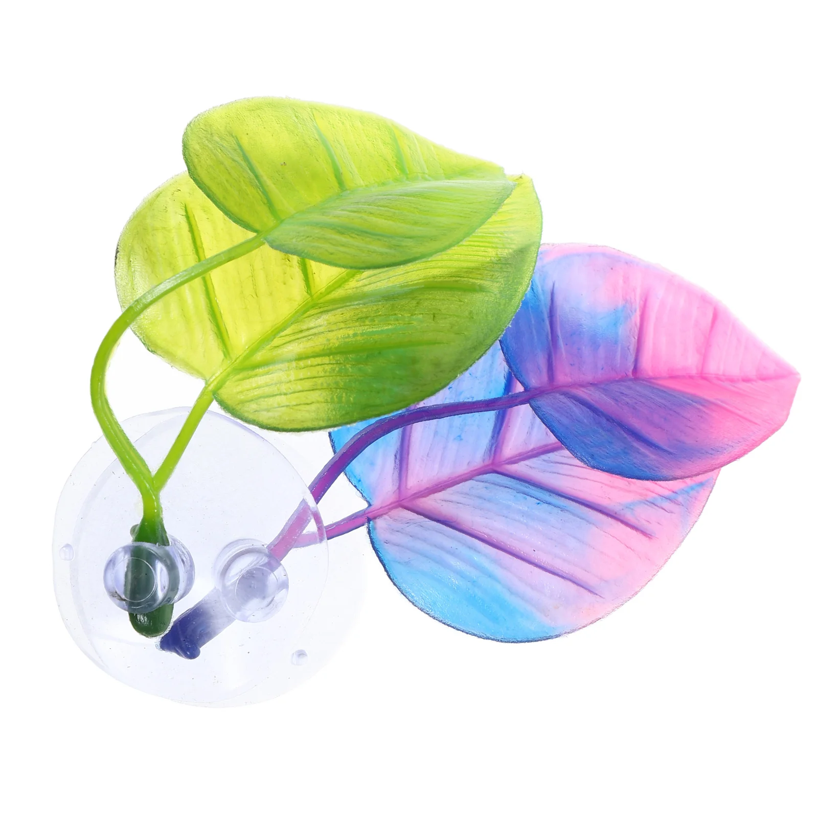 

2pcs Simulated Betta Leaves High Realism Fish Tank Decorations Aquarium Plants Plastic Bettas Resting Spot Home Decor Pet