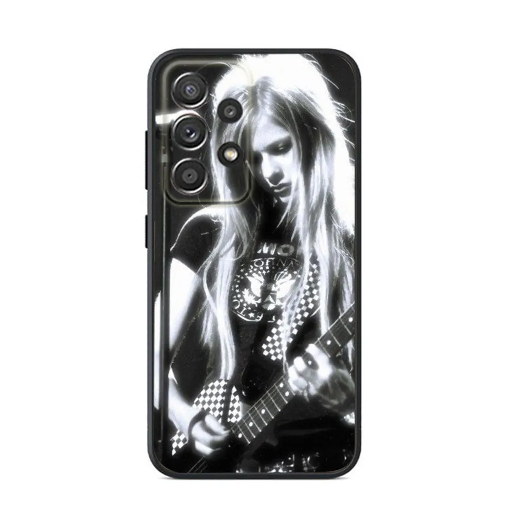 Singer A-Avril L-Lavigne Phone Case For Samsung S24,S23,S22,S21,S20,S10,S10E,S9 Ultra Plus FE Note 20 Ultra 10 9 Plus Case