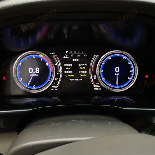 トヨタ ランドクルーザー LC100 レクサス LX470 2003 04 2007 車用 ダッシュボード スピードメーター オドメーター デジタルクラスター バーチャルコックピットスクリーン