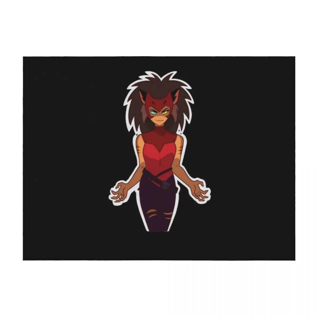 

Catra Throw Blanket anime Custom Flannels Heavy Blankets