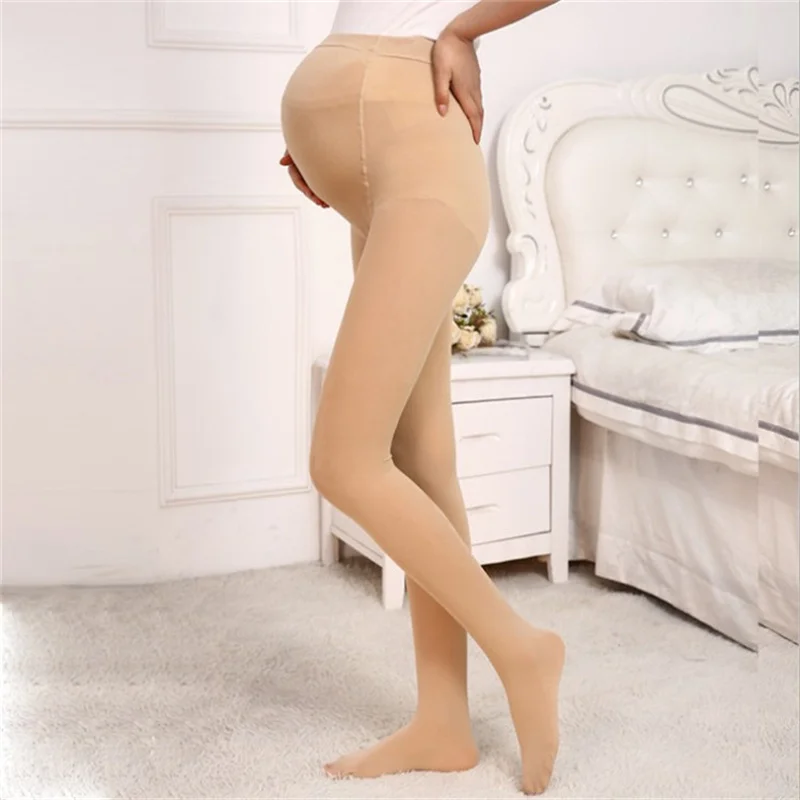 

Pregnant Women Adjustable Bottoming Pants Maternity High Waist Tights Women Comfortable Breathable Elastic Leggings