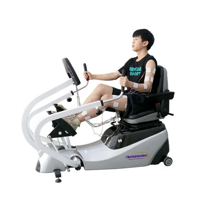 Upper and Lower Limbs Recumbent Electric Bike Elliptical Cross Trainer for Stroke Disable Rehabilitation Exercise Bike