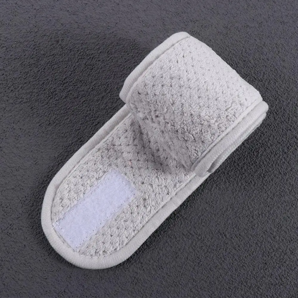 أغطية الرأس النسائية الوجه قابل للتعديل ماكياج حمام الوجه غسل هيرباند عمامة المرجان الصوف عقال التفاف تيارا #4