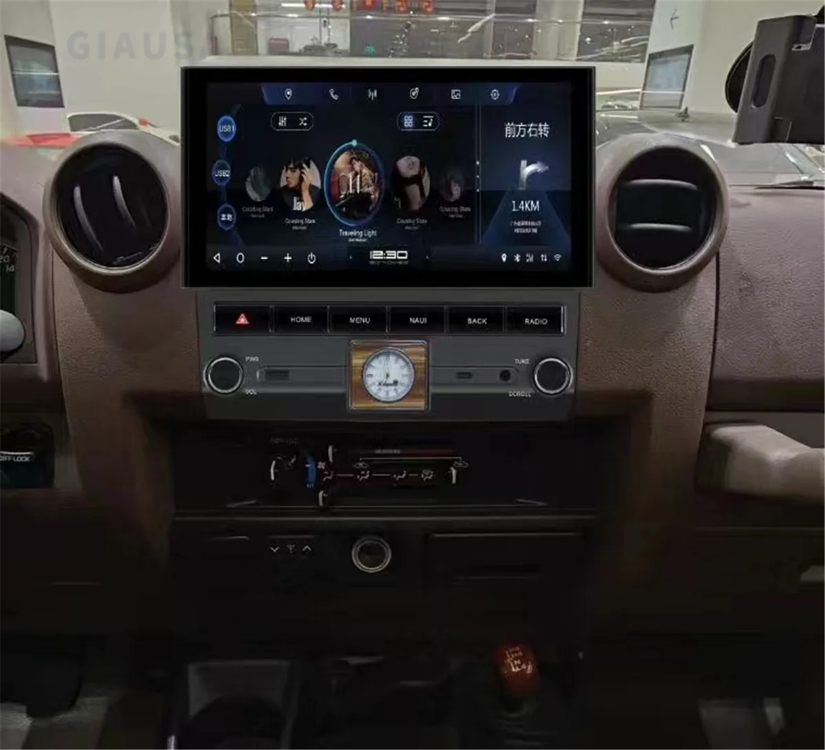 Android Car Radio For Toyota Land Cruiser LC70 LC75 LC76 2Din Stereo Carplay Autoradio Multimedia Player GPS Navi Head Unit