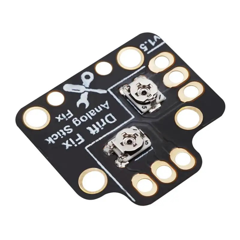 Placa de calibración de resistencia de palanca de pulgar de deriva de reinicio Mod de fijación de deriva de palo analógico para controlador de juego PS5 /Xboxone