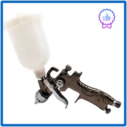 Auarita K-350 Compact LVMP Paint Spray Gun Gravity Feed 250ml Cup Precision Atomization Pneumatic Sprayer For Model Making Small