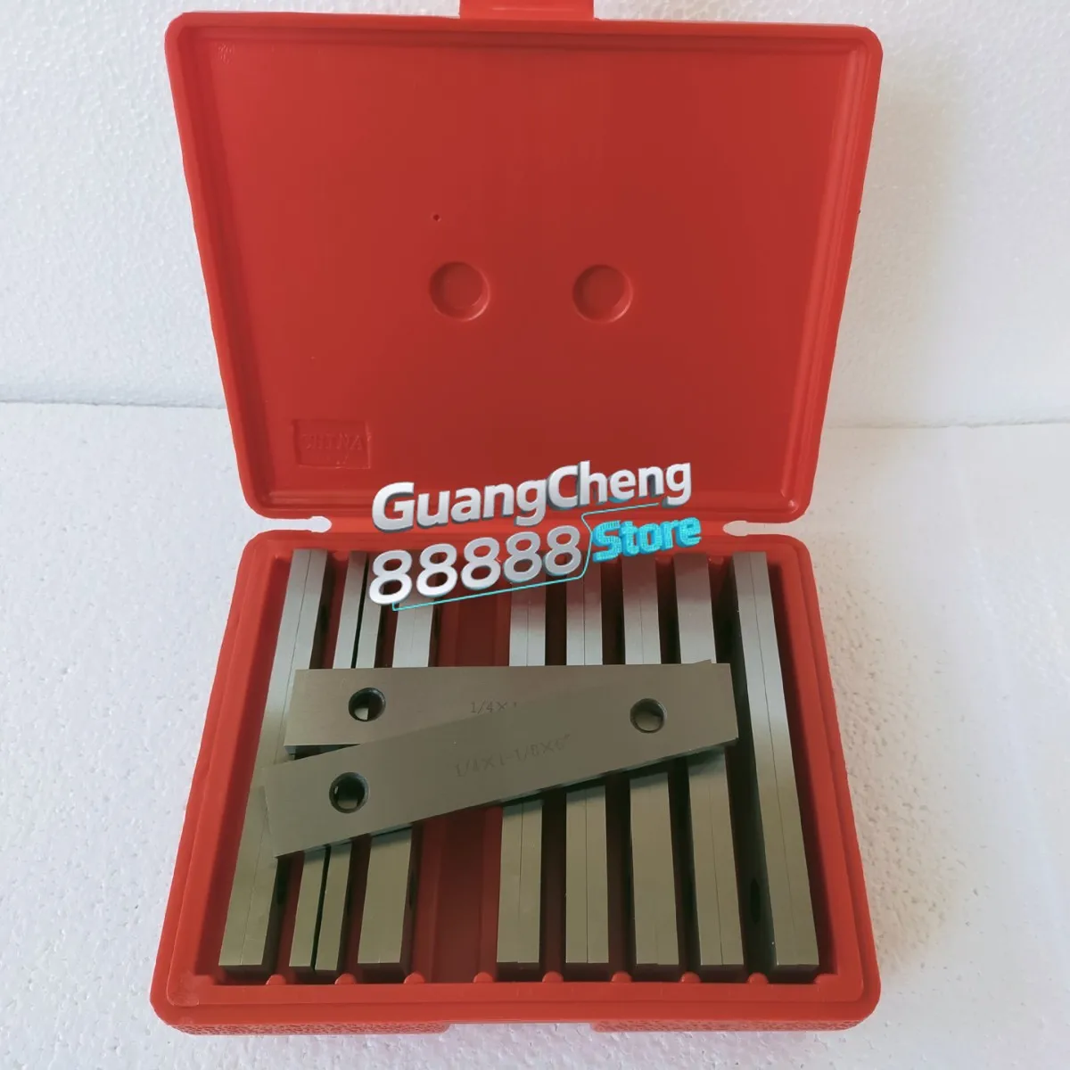 1/4 9 pairs of set machine tool pad inch milling machine parallel block, parallel iron
