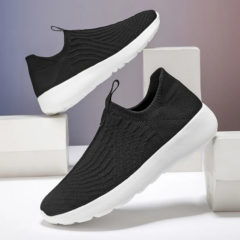 

Прогулочная обувь, сетчатые дышащие удобные повседневные повседневные уличные кроссовки для мужчин и женщин, однотонные легкие спортивные кроссовки для всех сезонов
