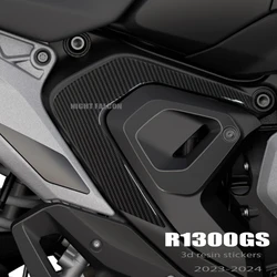 For BMW R1300GS R 1300 GS 2024 Motorcycle Frame Area Side Protection 3D Gel Epoxy resin Sticker