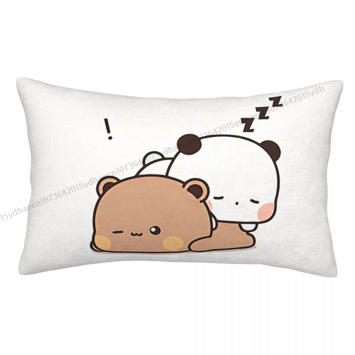 Sleep Polyester Pillowcase Bubu and Dudu Anime Sofa Decorative Soft Pillow Cover Pillowcase