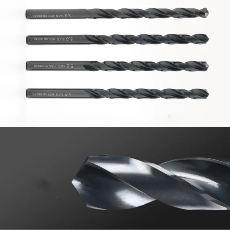 1PCS SUS alloy cast iron with Straight shank Twist Drill Bit HSS  high speed steel Drill tip 0.8- 13.0mm For stainless steel