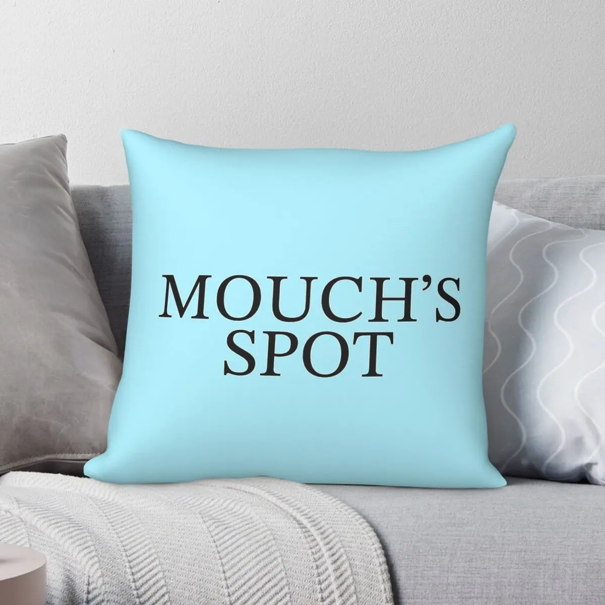 Chicago Fire Mouch's Spot Square Pillowcase Polyester Linen Velvet Creative Zip Decorative Sofa Cushion Cover Wholesale 45x45
