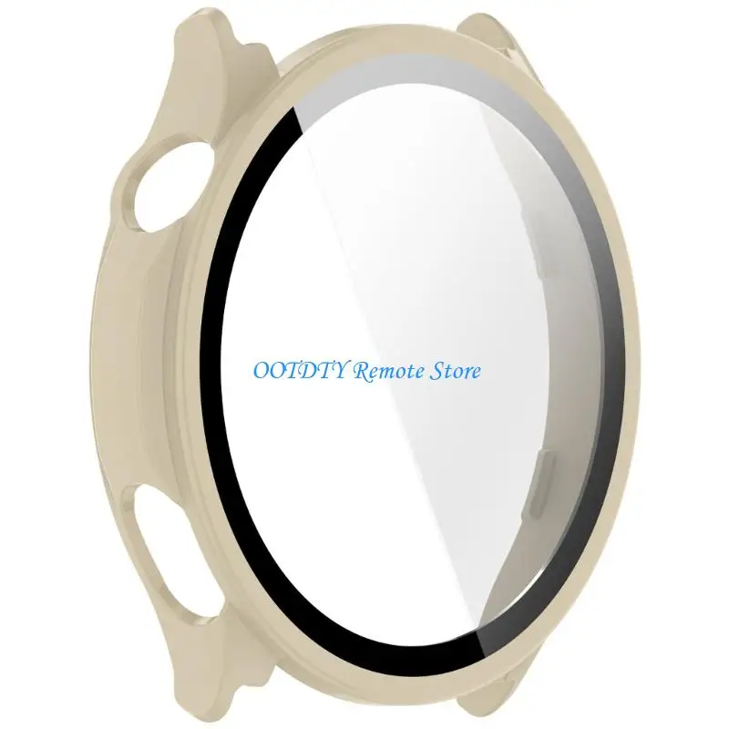 Custodia per orologio S Proteggi schermo in vetro temperato e paraurti protettivo per PC rigido Accessori per smartwatch