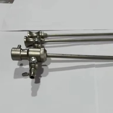 

Wanhe Surgical Arthroscope Sheath With Prism Puncture Need le And Obturator Arthroscopy Trocar 4mm*175mm