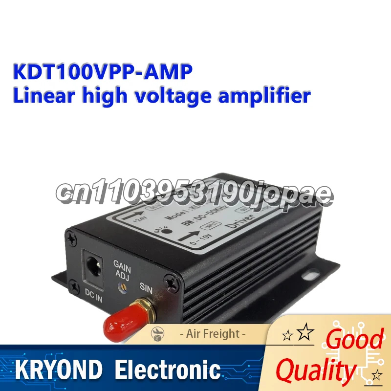 Piezoelectric Ceramic PZT Driver Controller 100 V High Voltage Output Linear Operational Amplification Arbitrary Wave 50 kHz