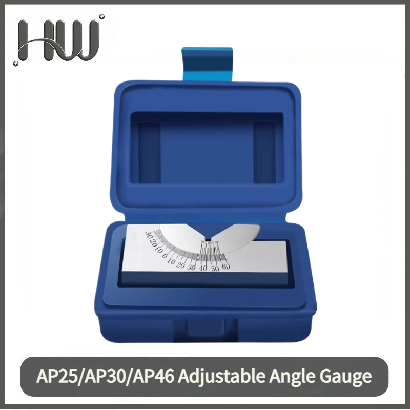 Milling Machine Precision Parts Adjustable Pad 0/30/60 Angle Gauge Debugge V Block Angler Top Tool AP25 AP30 AP46 For Measuring