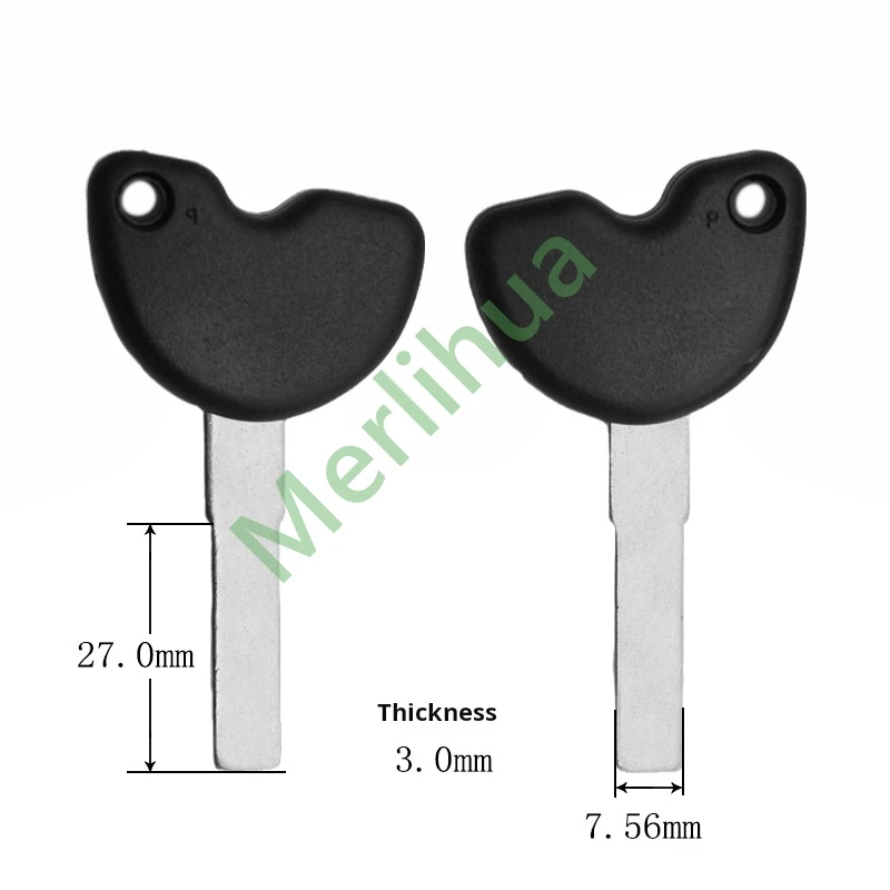مفتاح دراجة نارية فارغ (جاهز للرقاقة) لبياجيو MP3، جيليرا، فيسبا 3VTE 125، GTV 250/300. #5