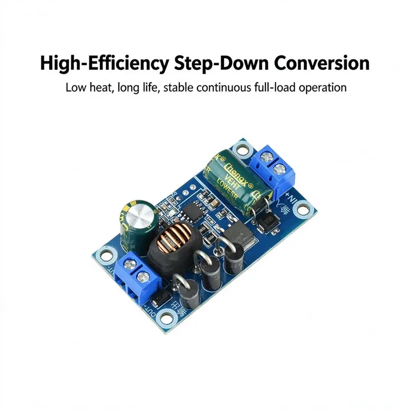 DC-DC Step-Down Module 20-140V To 5A Adjustable Output Low Ripple Buck Converter Module