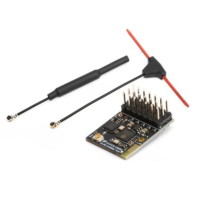 CYCLONE ELRS 2.4G 7CH PWM Receptor ExpressLRS RX 2400RX PWM/CRSF Protocolo Para RC FPV Drone Asa Fixa Carro Barco Quadcopter