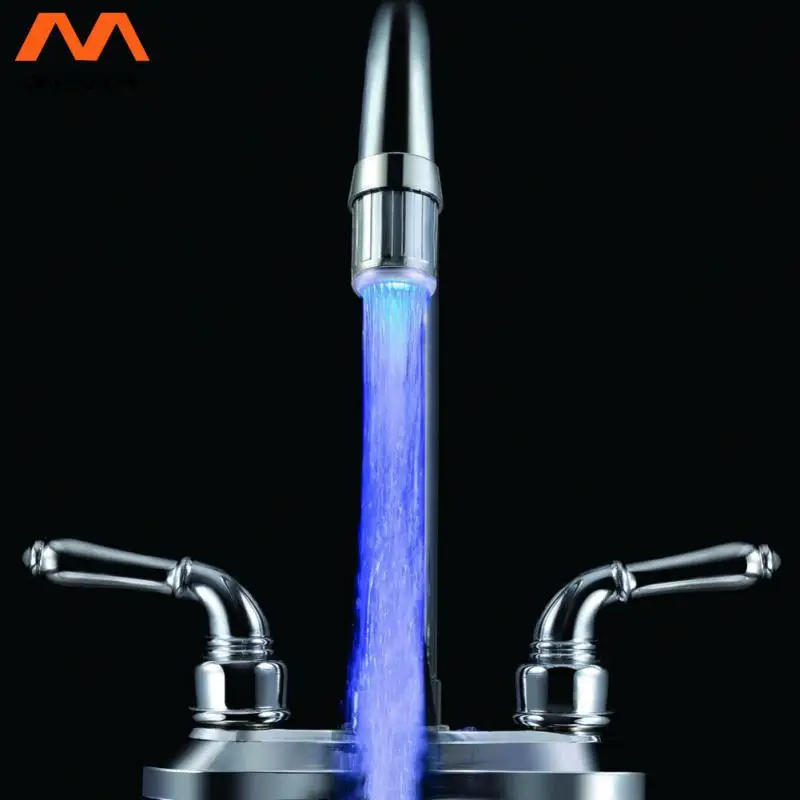 Kitchen Bathroom Accessories Waterfall Glow Easy To Install Led Easy To Use Multi-purpose Bright Shower Tap Trendy