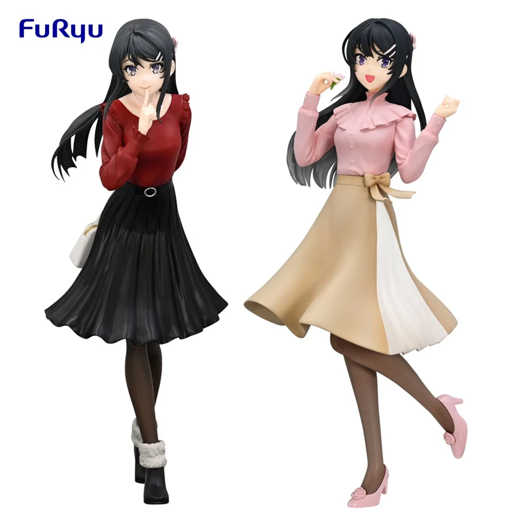 

Furyu Original Trio-Try-It Sakurajima Mai Winter Outfit Ver Anime Action Figure Toys for Boys Girls Kids Children Birthday Gifts