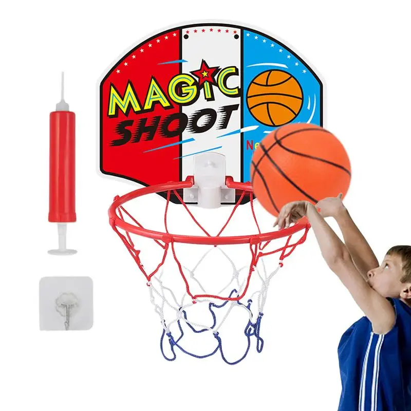 

Indoor Mini Basketball Hoop Set Basketball Goal Toy For Outdoor Hangable Basketball Hoop Mini Basketball Hoop For Wall Boys Room