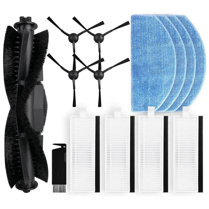 For Tikom G8000, G8000 Pro For Honiture G20 Robot Vacuum Cleaner Replacement Main Side Brush Hepa Filter Mop Cloth