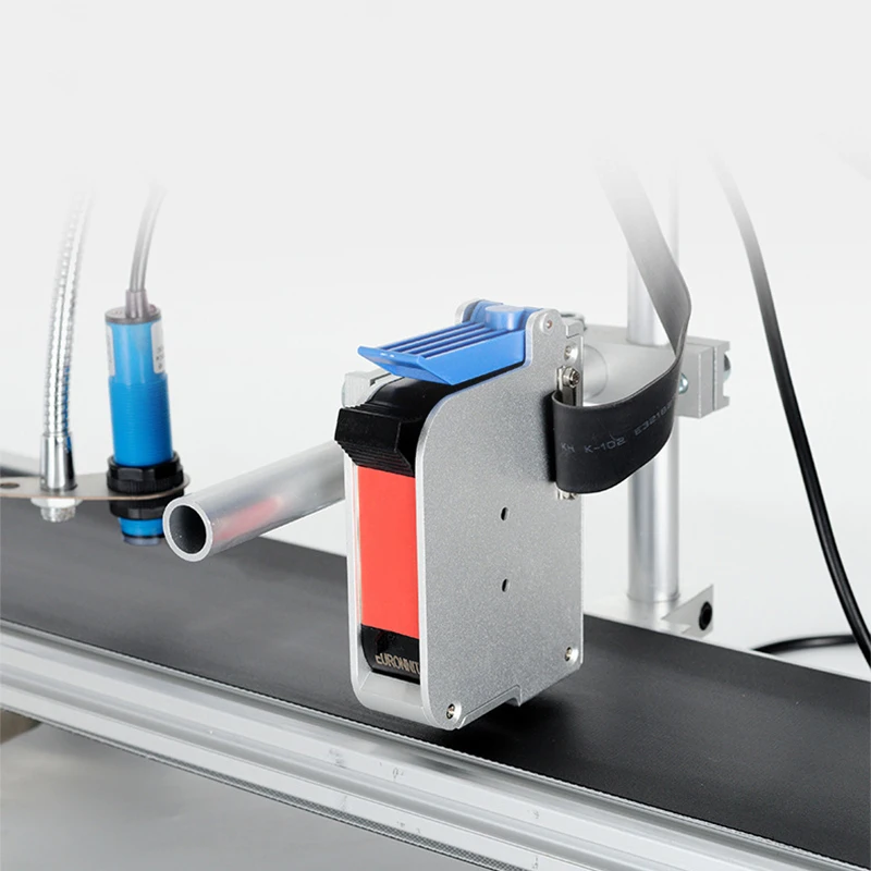 Fully Automatic Conveyor Belt Inkjet Printer for Smart Assembly Line Production Date Batch Number & QR Code Printing