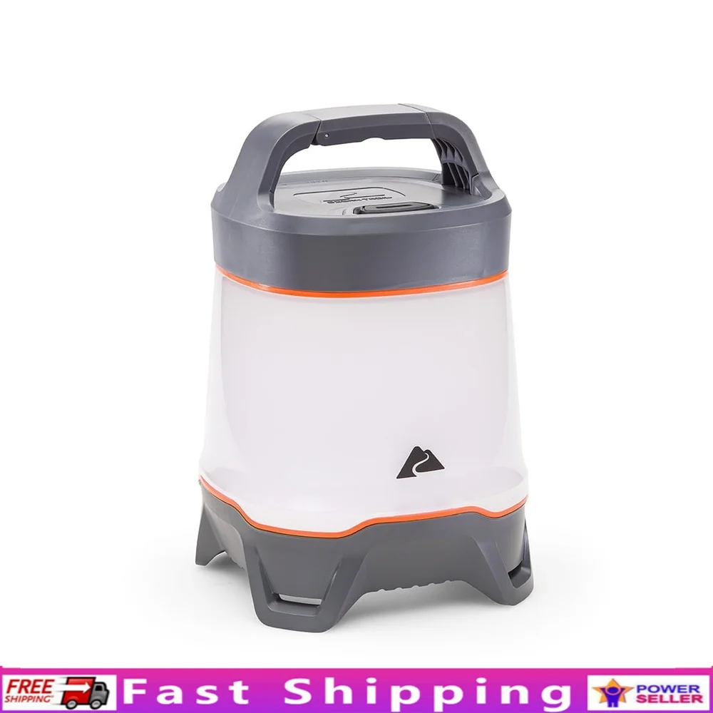 

1000 Lumen LED Camping Lantern Water-Resistant Long-Lasting 275 Hour Runtime Portable Emergency Light Outdoor Use