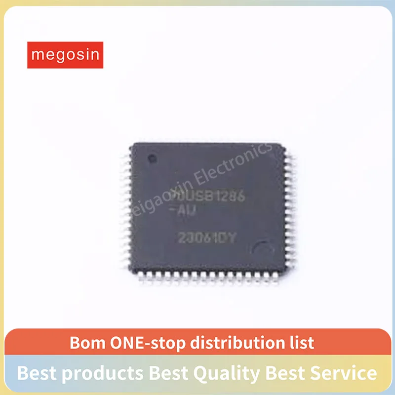 1PCS/LOT  AT90USB1286-AU AT90USB1286 90USB1286-AU QFP64 Microcontroller chip