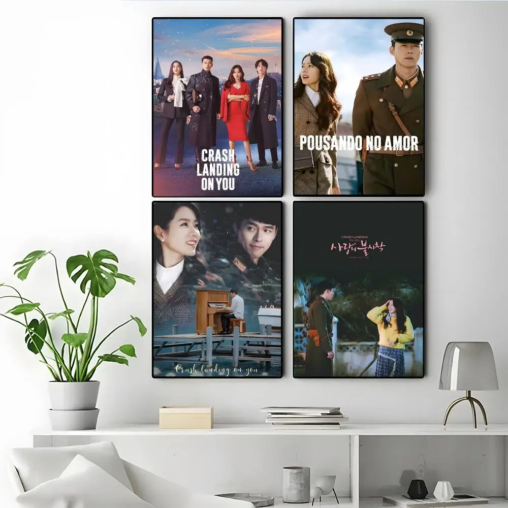 Drama crash landing on you Poster Modern Elegant Wall Stickers, Home Decor Poster, Wall Art for Living Room & Dorm
