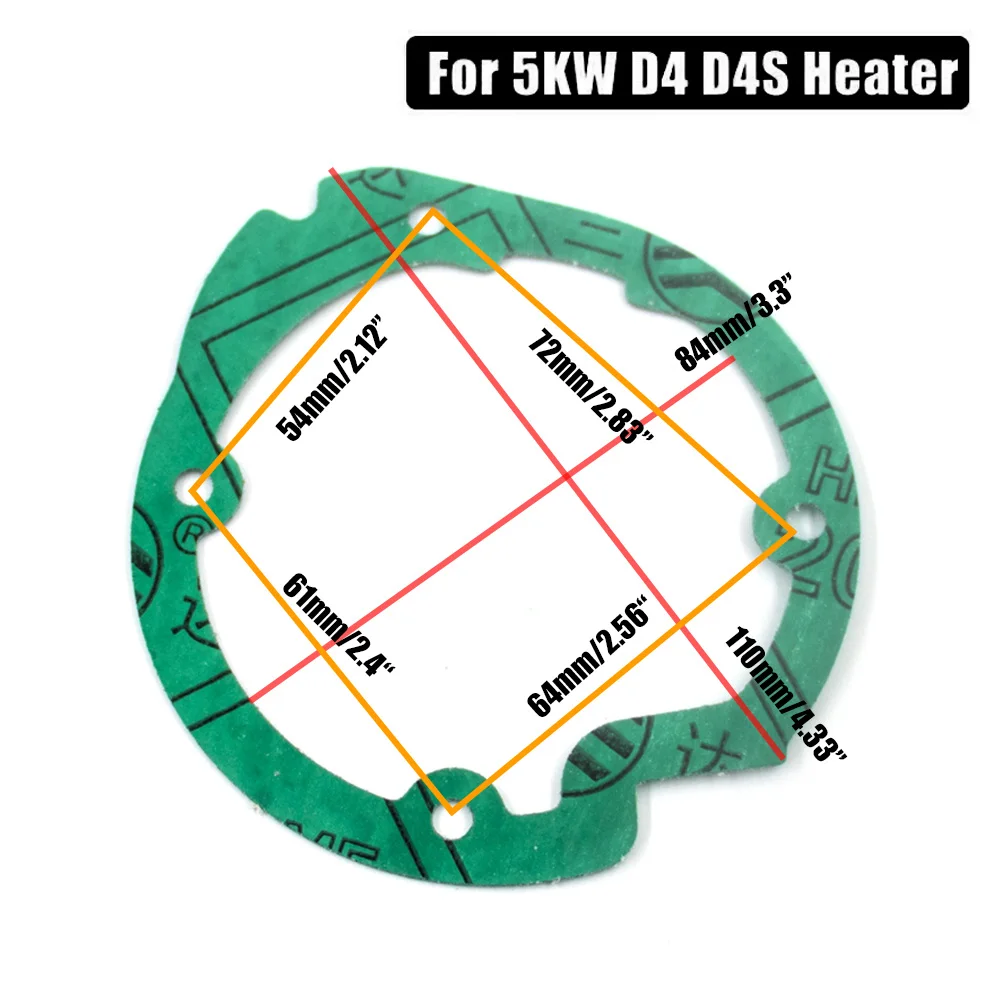 10 stks/pak 2KW 5KW Diesel Standkachel Brander Verbrandingskamer Pakking Fit Eberspacher Airtronic D2/D4 D4S