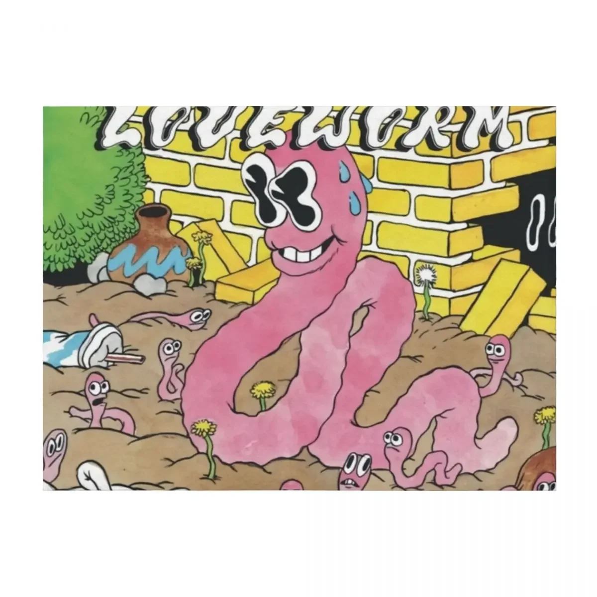 

beabadoobee - loveworm Throw Blanket Moving for winter for sofa Extra Large Throw Blankets