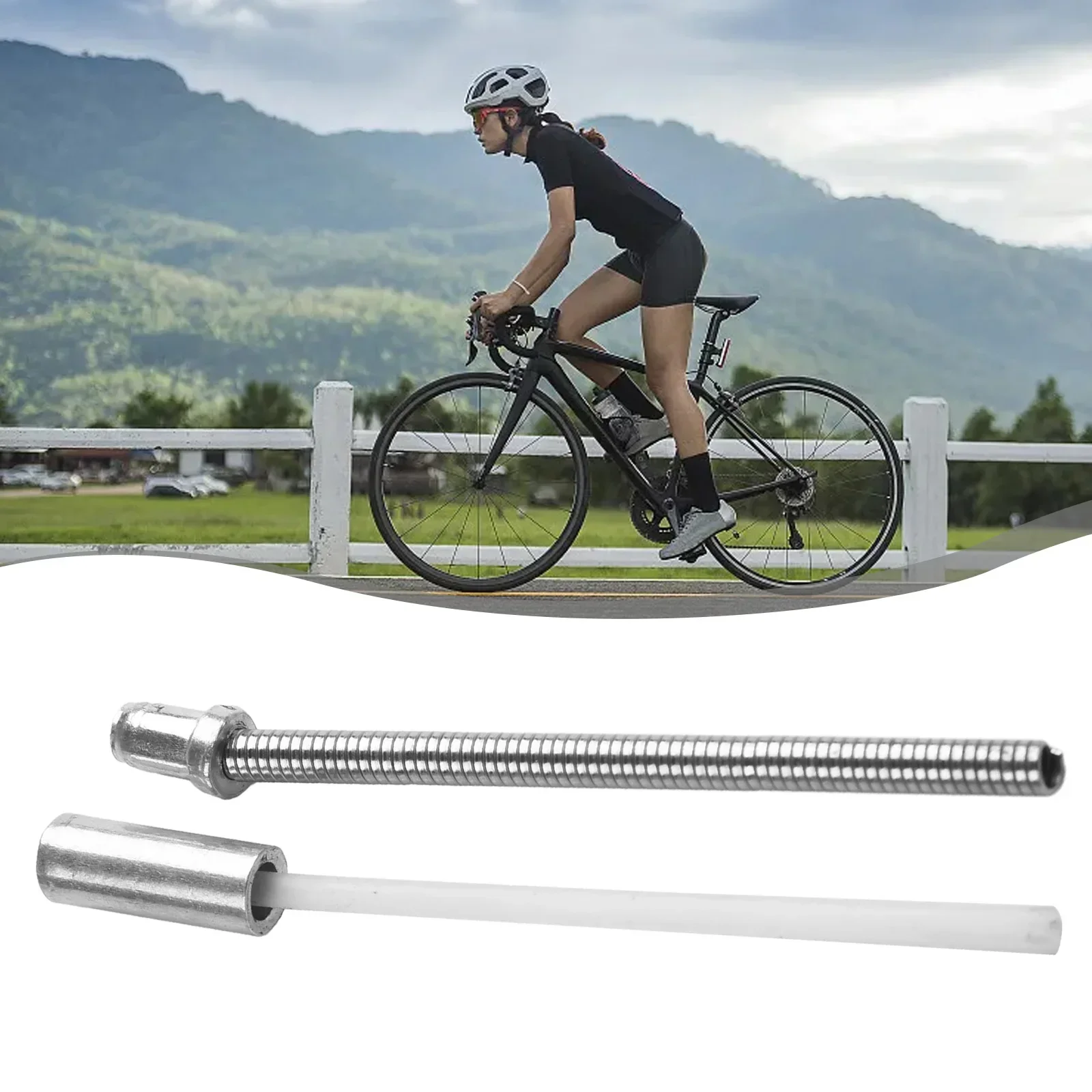 

Bike Parts V Brake Elbow 1PC Cable Guide MTB Bicycle Accessories For Folding Bikes For Refitting And Repairing
