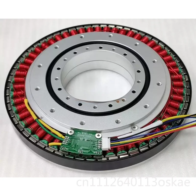 Large hollow torque motor 10Nm Haoji 20310 permanent magnet DC brushless motor, hollow shaft ultra-thin low speed