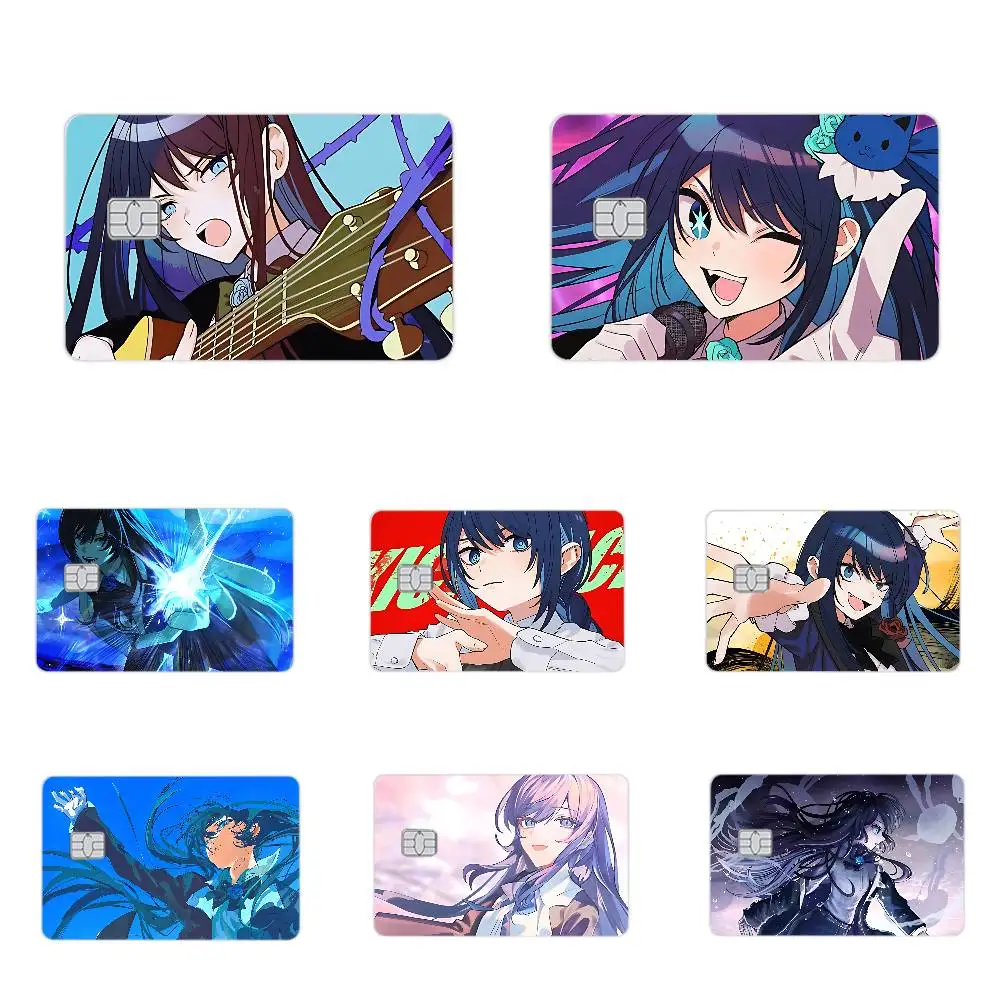 Cute A-Ado Credit Debit Card Film Skin Sticker Credit Card Skin Stickers For Bank Card Bus Metro Card Sticker Waterproof Women