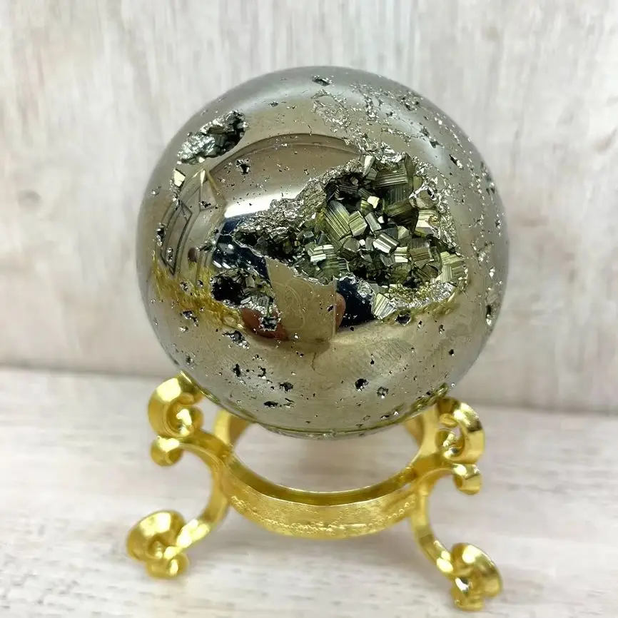 High Quality Natural Pyrite Balls Quartz Drusy Crystals Raw Rocks Mineral Ore Home Accessories Reiki Chakras Spiritual Products