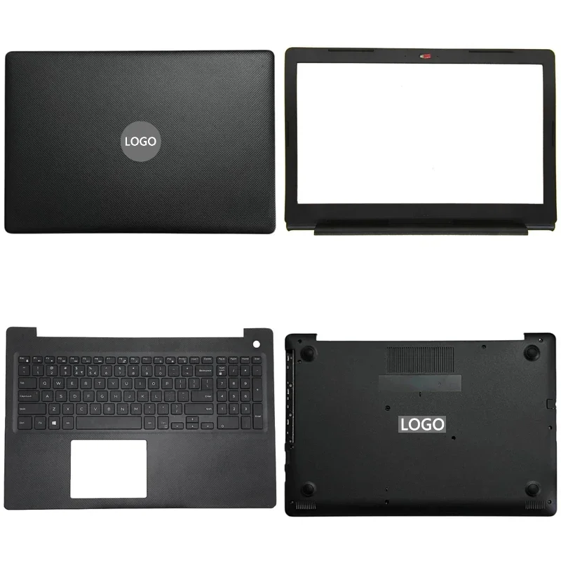 New Original For Vostro 3590 V3590 Laptop LCD Back Cover Front Bezel Upper Palmrest Bottom Base Case Keyboard Hinges