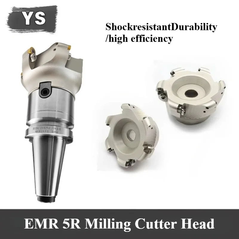 

EMR 5R 6R 8R 50 63 80 100 125 160 EMRW Торцевая фреза Головка EMR Торцевая фреза Для вставки RPMT Торцевые фрезы Держатель инструмента