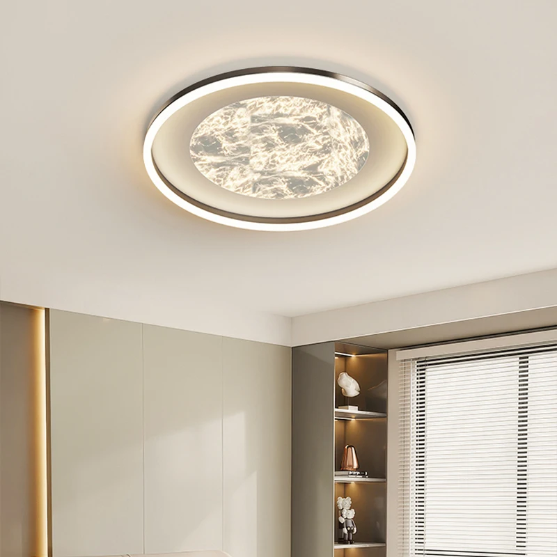 Bedroom Ceiling Light cloud And Mist Design Rectangular Living Room Light Minimalist Modern Atmospheric Bedroom Room Chandelier
