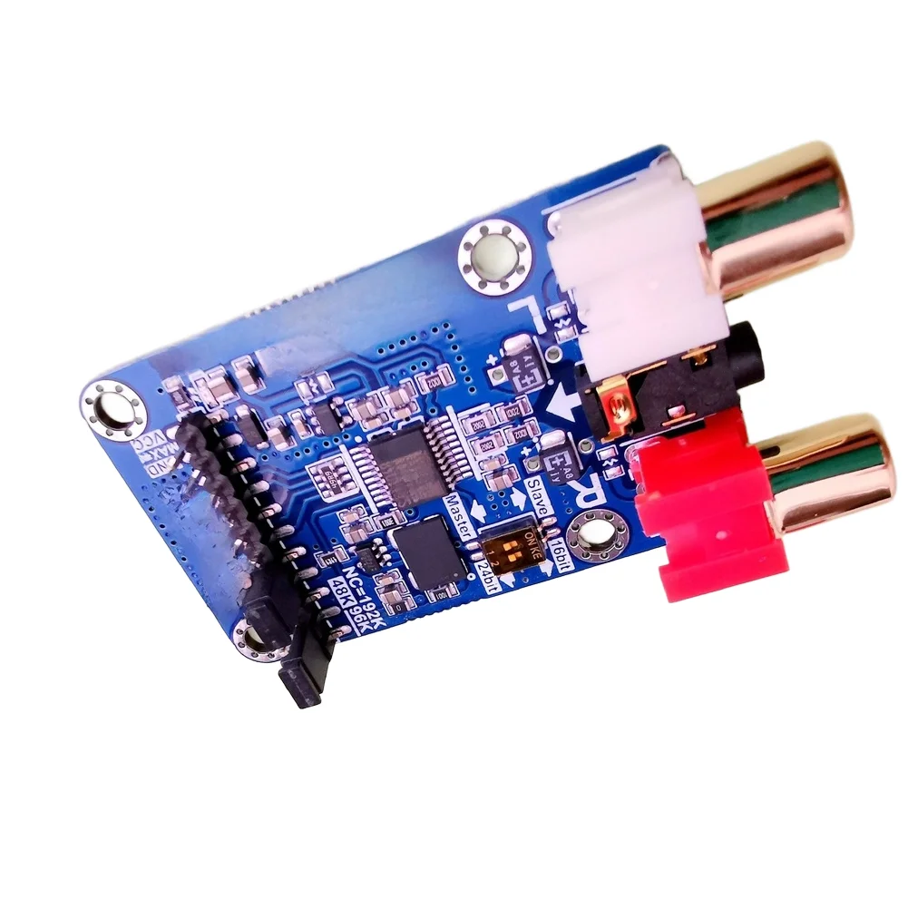 24-Bit for i2s for adc Audio for capture Development Board Compatible with 192K 96K 48K Sampling Rates and Dual Master Slave