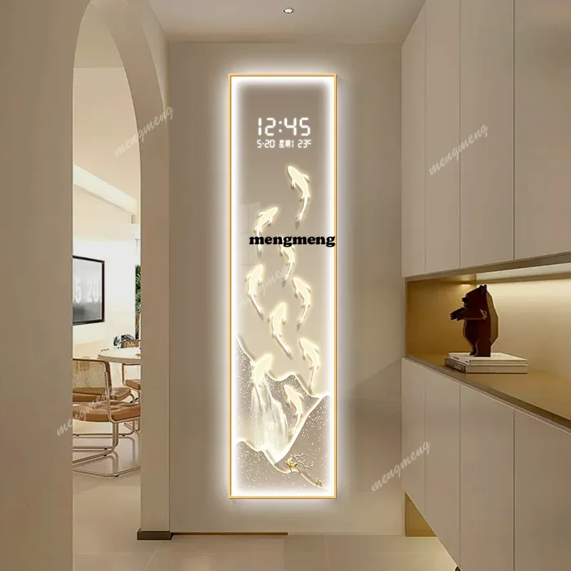 

H Night Visible Date Wall Clock Temperature Premium Design Aesthetic Wall Clock Decoration Office Reloj Mural Living Room Decor