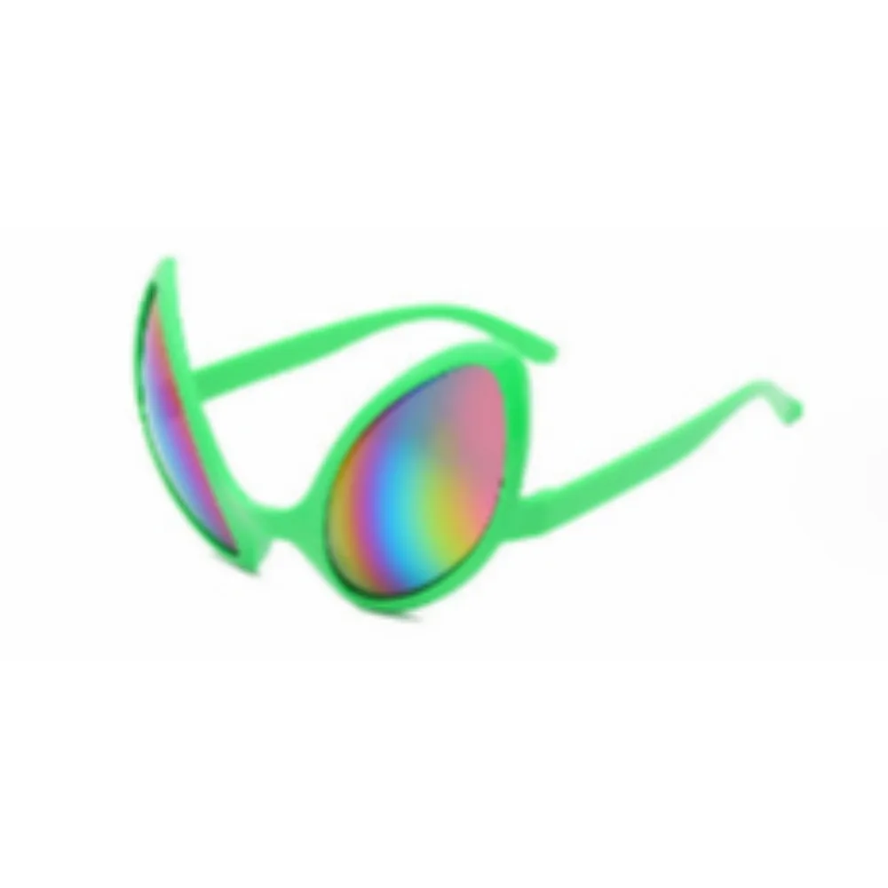 ハロウィン用エイリアンドロップピアス、エイリアンメガネ、シリコンブレスレット、コスチュームアクセサリー