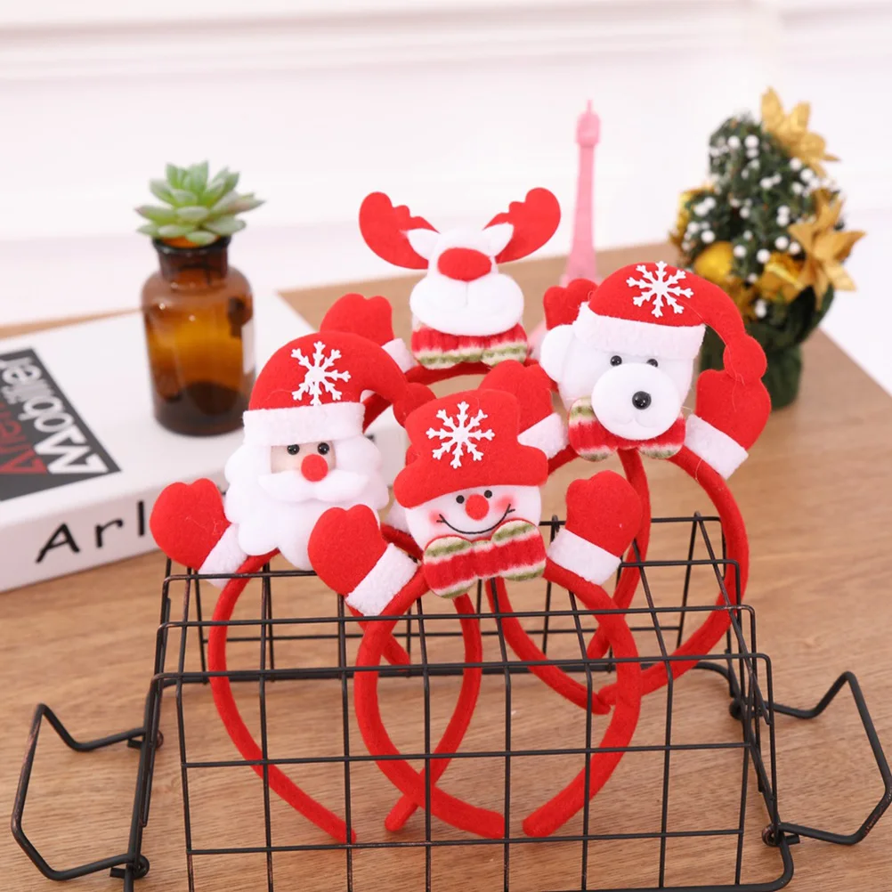 

Christmas Headband LED Hair Hoop Non-fading Comfortable Party Hats Women Kids Carnival Christmas New Year Masquerade