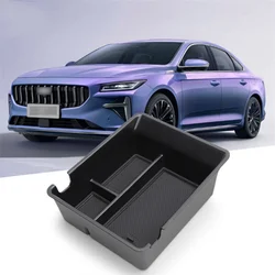 Geely Preface L 2024 LHD 보관함, 거치대 액세서리, 자동차 팔걸이 상자, 센터 콘솔 정리함 트레이