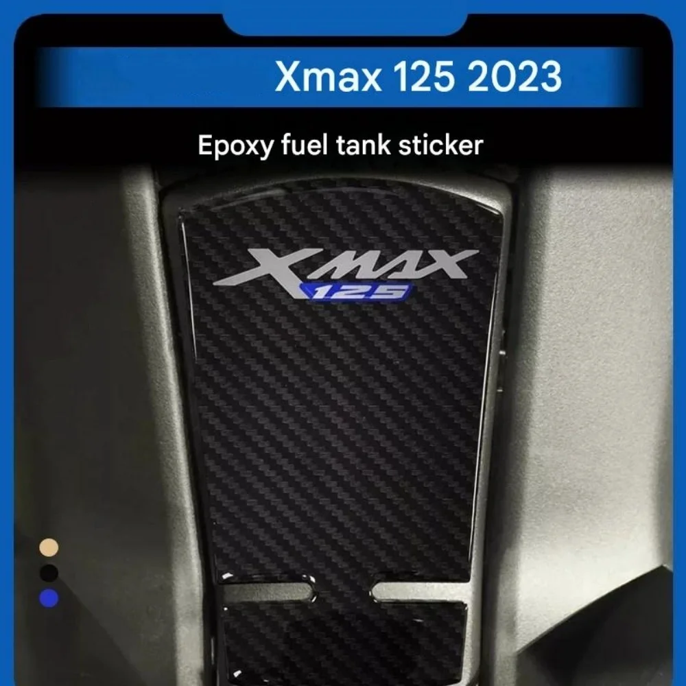 For XMAX 125 2023 Self Adhesive Tank Protector Decal Clean Peel Off Without Sticky Residue Damaging Tank Paintwork