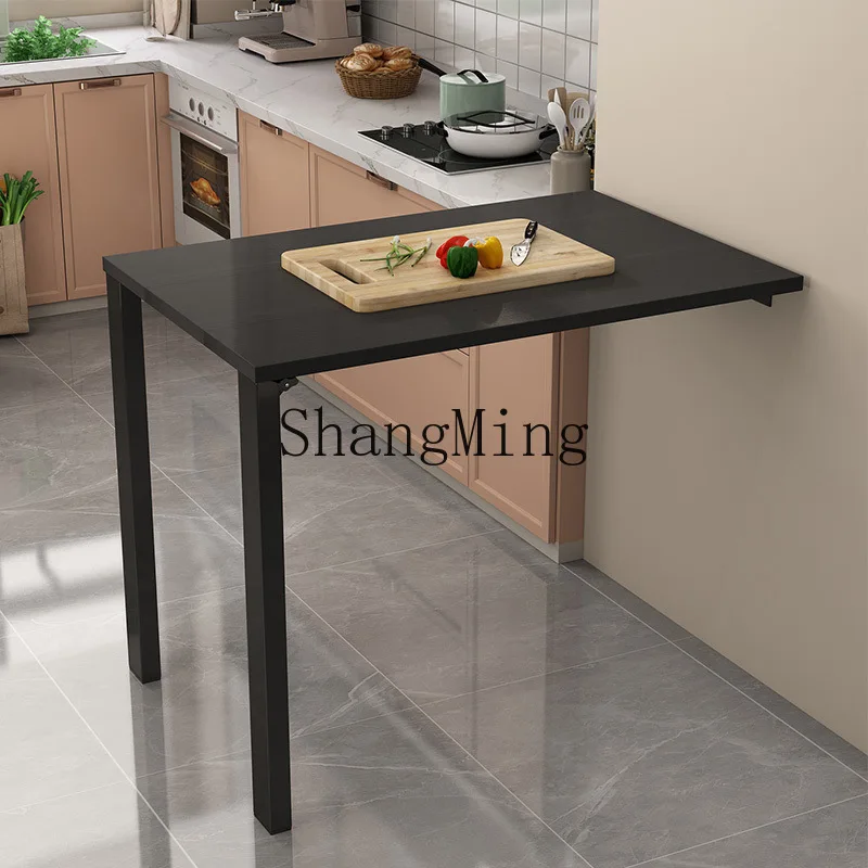 

ZYY household multi-functional mural folding table simple invisible small wall dining table
