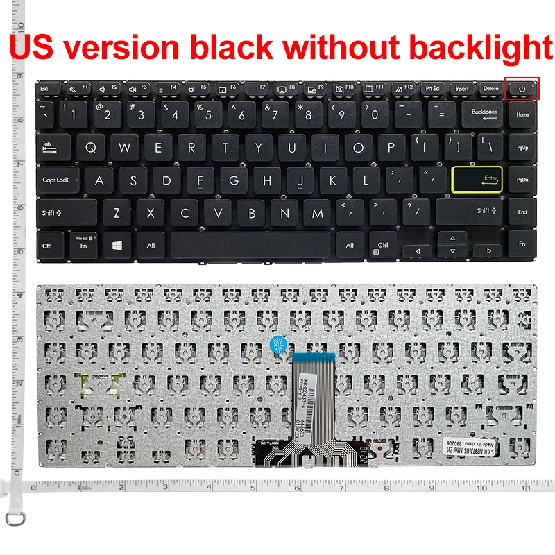 US NEW keyboard For ASUS UX434 UX434F/FA/FN VivoBook S14 S15 M4100U M4100I English laptop