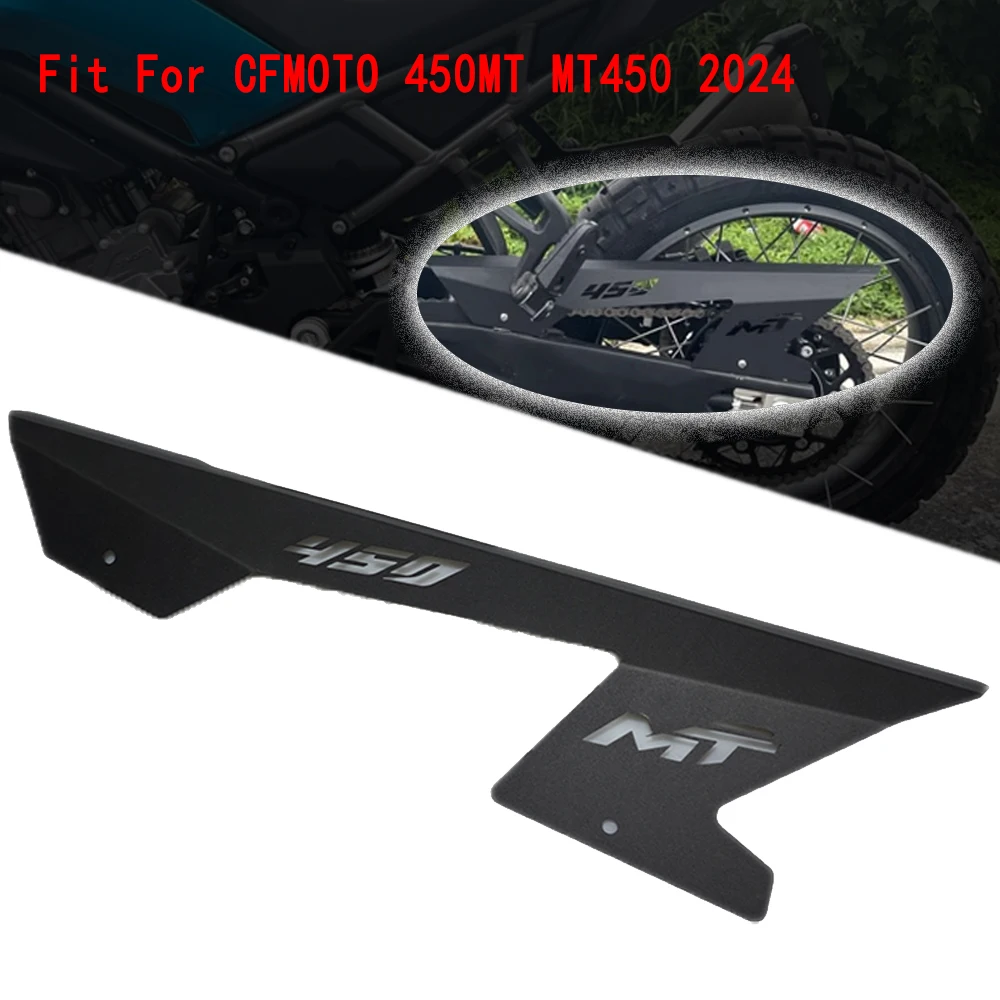 

Motorcycle Accessories Chain Gear Protective Cover Fit For CFMOTO CF450MT 450 MT 450MT 2024- Aluminium Chain Guards Protection