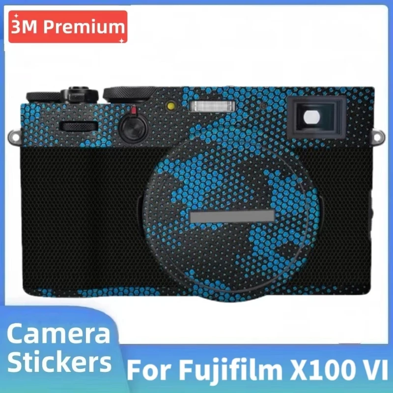 X100VI Customized Sticker For Fujifilm FUJI X100 VI Decal Skin Camera Vinyl Wrap Anti-Scratch Protective Film Protector Coat